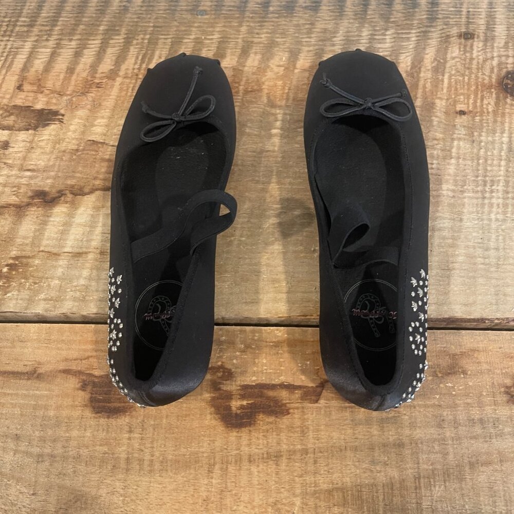 Jeffrey Campbell x FP x UL Stars Align Ballet Flats NWOB Black Size 7.5 - Picture 12 of 12